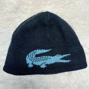 Lacoste Winter  Hat Blue Size Extra Small